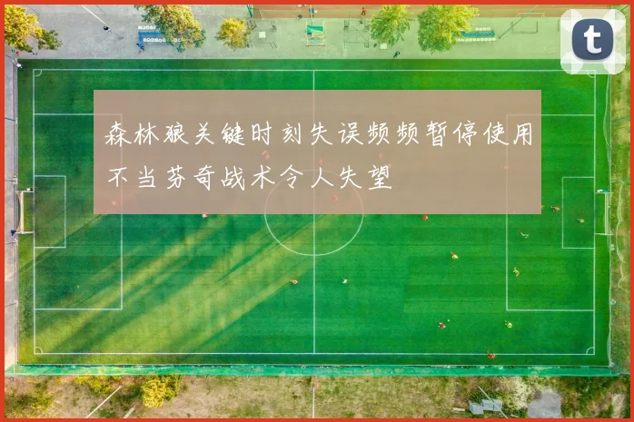 森林狼关键时刻失误频频暂停使用不当芬奇战术令人失望