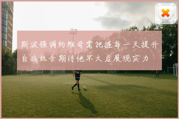 斯波强调约维奇需把握每一天提升自我机会期待他不久后展现实力